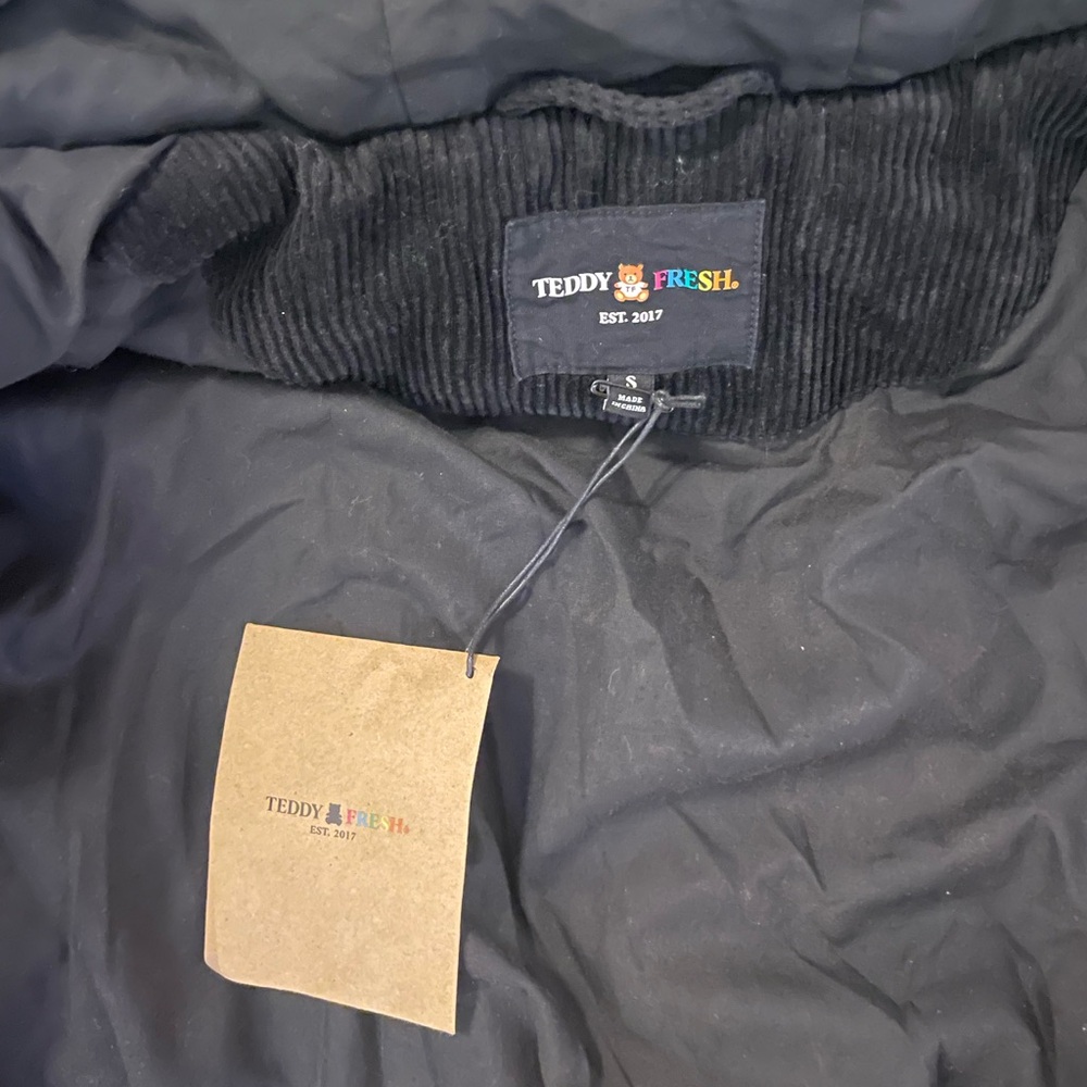 Teddy Fresh Black Puffer Jacket - Picture 4 of 6